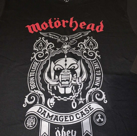 Obey Motorhead Damaged T-Shirt - Picture 5 of 7